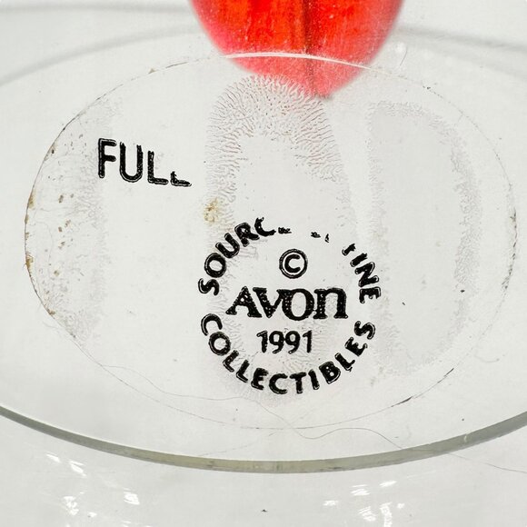 Avon 1991 Collectible Bell Frosted Angel Figurine With Red Heart Clapper 5" Tall - Picture 3 of 8